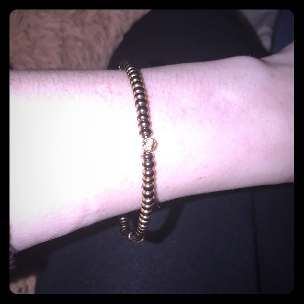 Crystal beaded bracelet